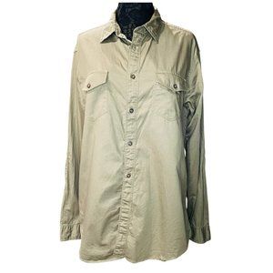Life Khaki XL Long Sleeve in Khaki Green